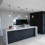 Black Shiny Kitchen Cabinets