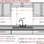 How To Measure Square Feet Of Kitchen Cabinets