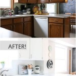 How To Paint Vinyl Covered Kitchen Cabinets