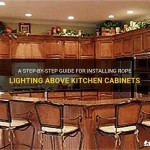 Installing Rope Lighting Above Kitchen Cabinets