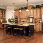 Maple Kitchen Cabinets With Dark Wood Floors