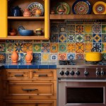 Mexican Inspired Kitchen Cabinets