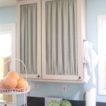 Using Curtains For Kitchen Cabinets