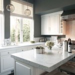 White Kitchen Cabinets With Dark Grey Walls