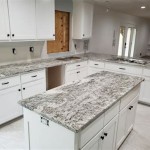 White Kitchen Cabinets With Grey Granite Countertops